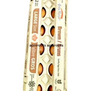 EGGS BROWN 12 PC LARGE