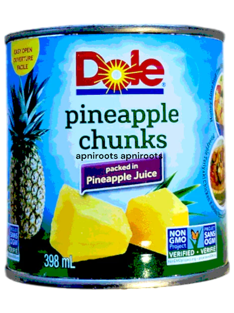 DOLE - PINEAPPLE CHUNKS - 398ML