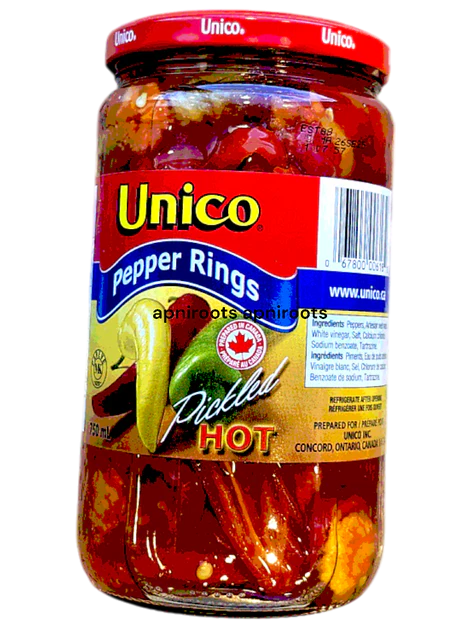 UNICO - HOT PEP RING - 750ML