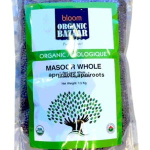 ORGANIC MASOOR WHOLE 1.5KG