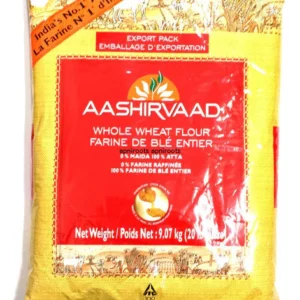 Aashirvaad - Whole Wheat Flour - 20-22lb atta