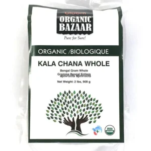 BLOOM ORGANIC BAZAAR - KALA CHANA WHOLE - 908GM