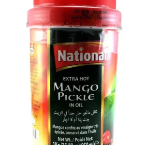 NATIONAL - EXTRA HOT MANGO PICKLE - 950ML