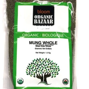 ORGANIC MUNG DALWHOLE1.5KG