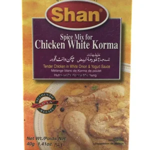 SHAN - CHICKEN WHITE KORMA MASALA - 40GM